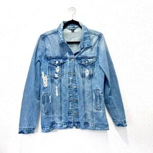 Windsor Light Blue Denim 100%‎ cotton Jacket LARGE